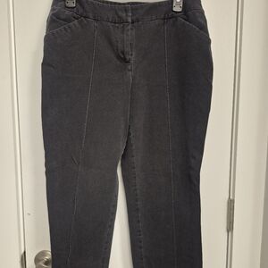 Rafaella Curvy Faded Black Pants